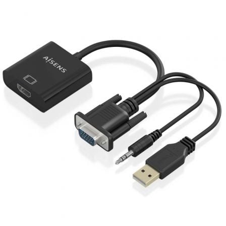 Cable Conversor Aisens A115-0872 SVGA Macho